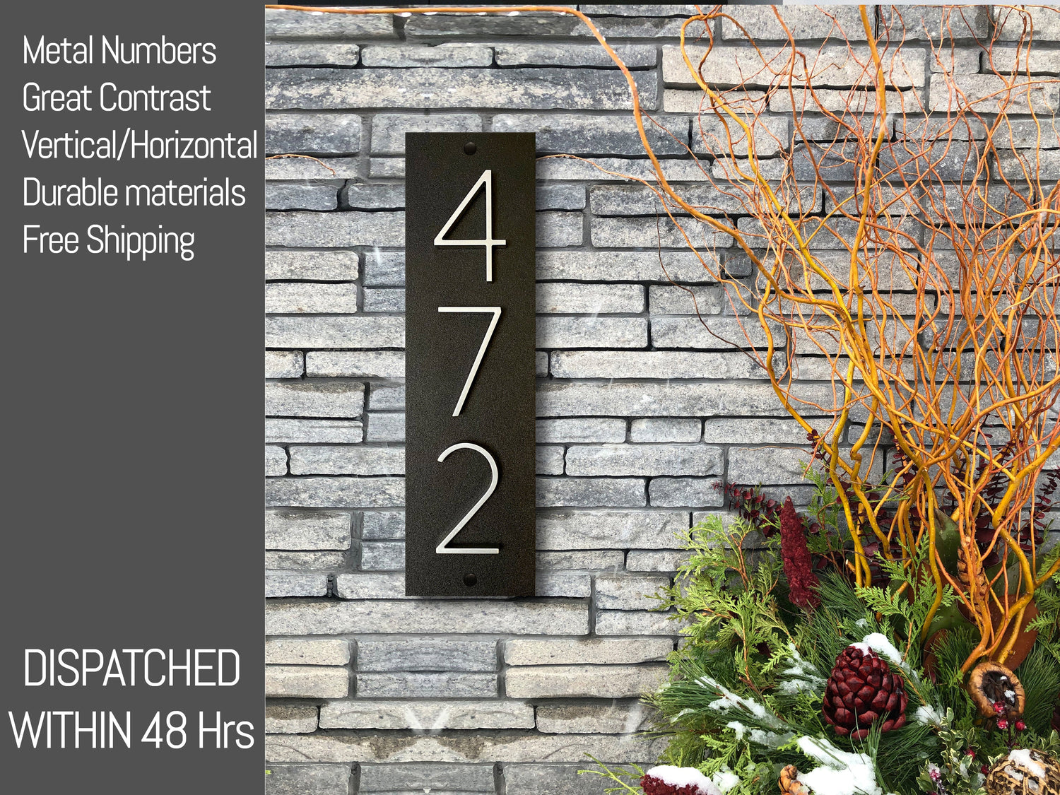 Modern House Numbers