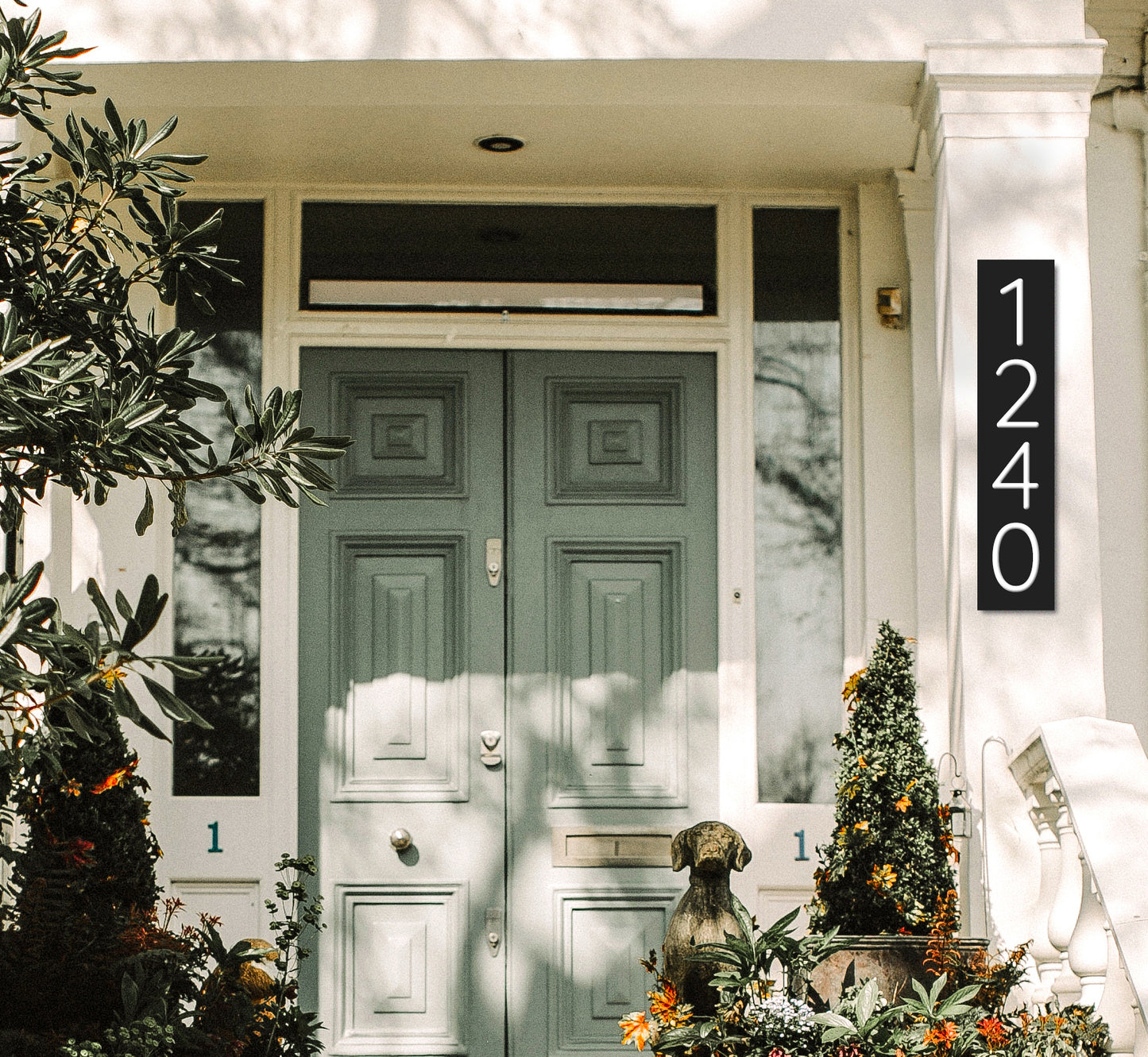 Modern House Numbers available Vertical and Horizontal direction House number plaque address plaque house numbers address sign